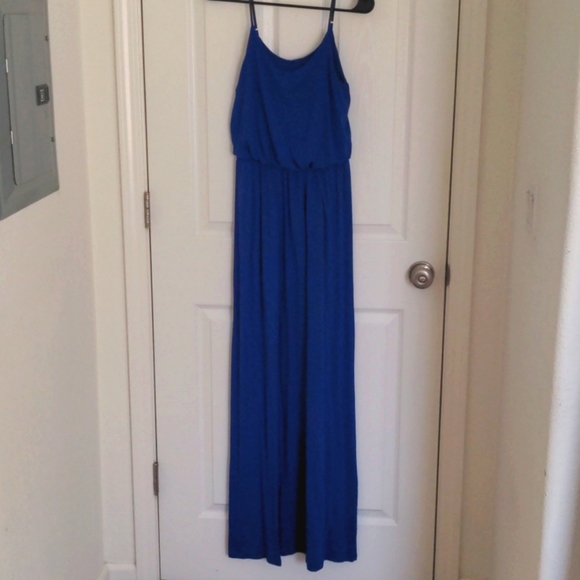 Lush blue maxi dress - Picture 1 of 2